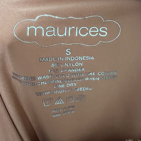 Maurice's Women's Blush Cami Top with Lace Trim Y2K 90s Style Size Small‎ - Picture 5 of 6